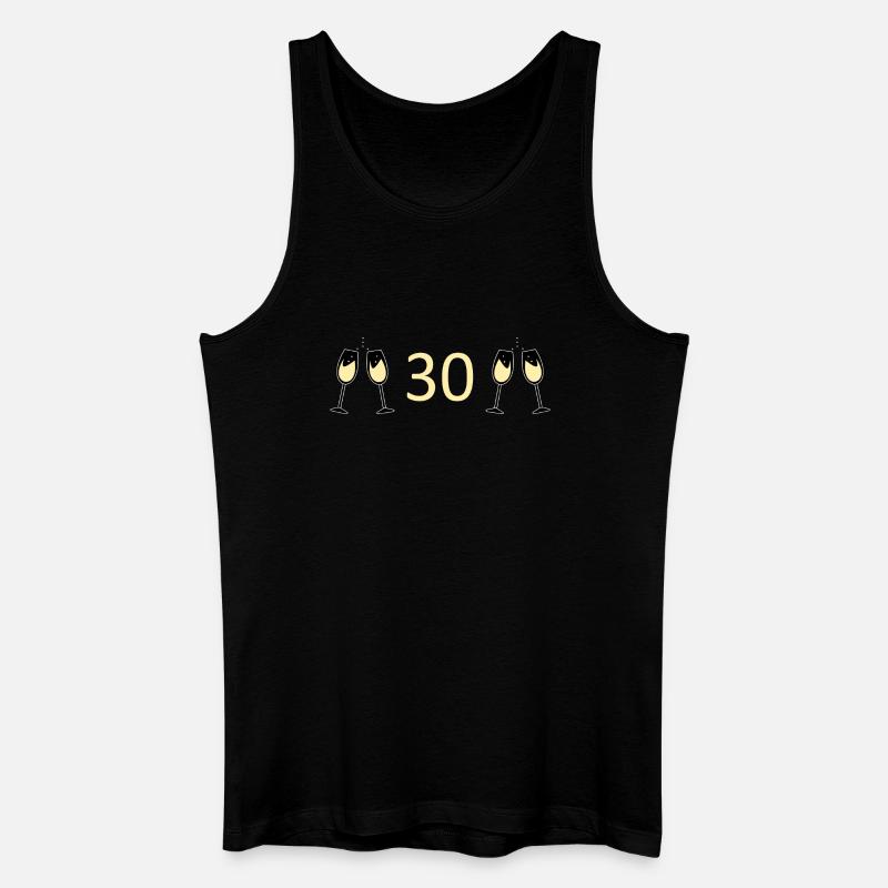 30e anniversaire 30e anniversaire - Débardeur bio Homme - noir