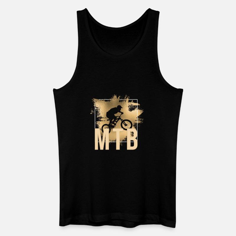 MTB - Männer Bio Tank Top - Schwarz