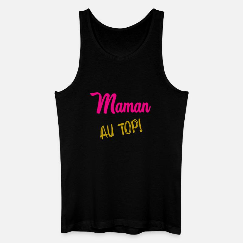MAMA - Männer Bio Tank Top - Schwarz