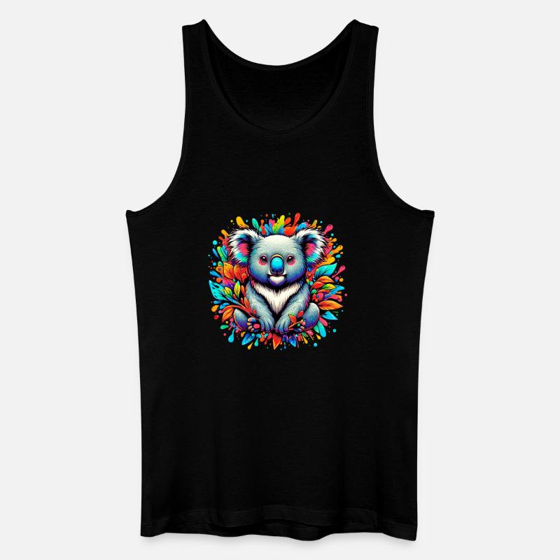 Koala - Débardeur bio Homme - noir