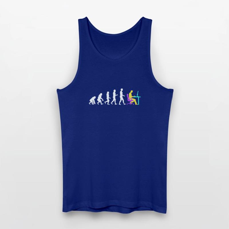 Developer Evolution Computergeek Open Source Men’s Organic Tank Top