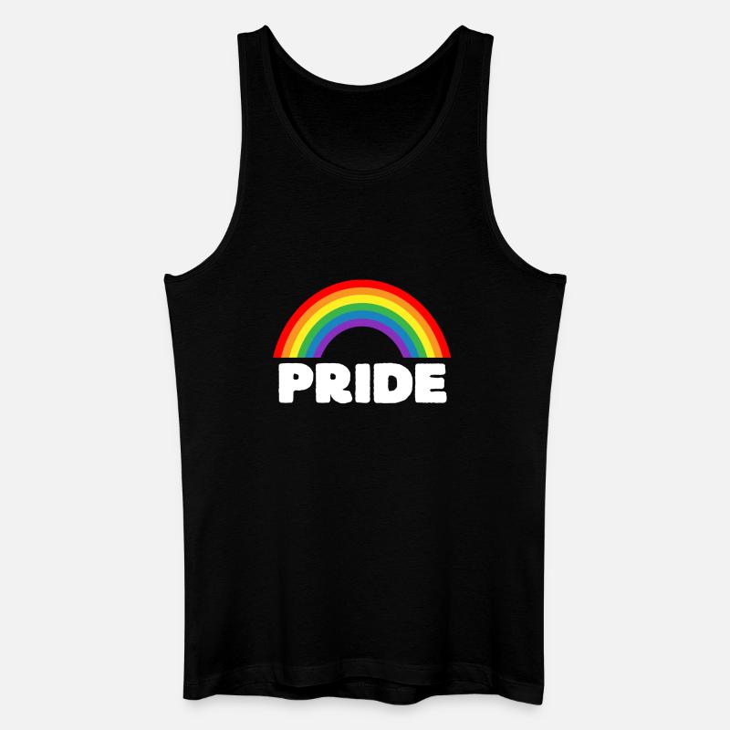 Stolz - Männer Bio Tank Top - Schwarz