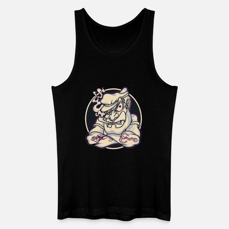Capitan - Männer Bio Tank Top - Schwarz