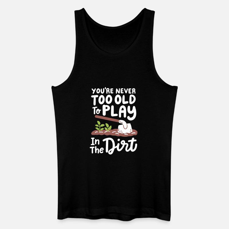 Garten Gartenarbeit - Männer Bio Tank Top - Schwarz