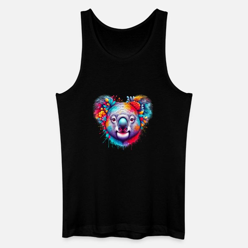 Koala - Débardeur bio Homme - noir