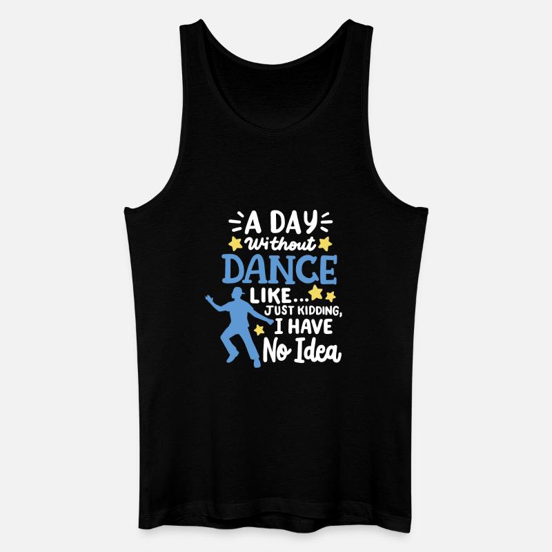 Tanz Tänzer Tanzen - Männer Bio Tank Top - Schwarz