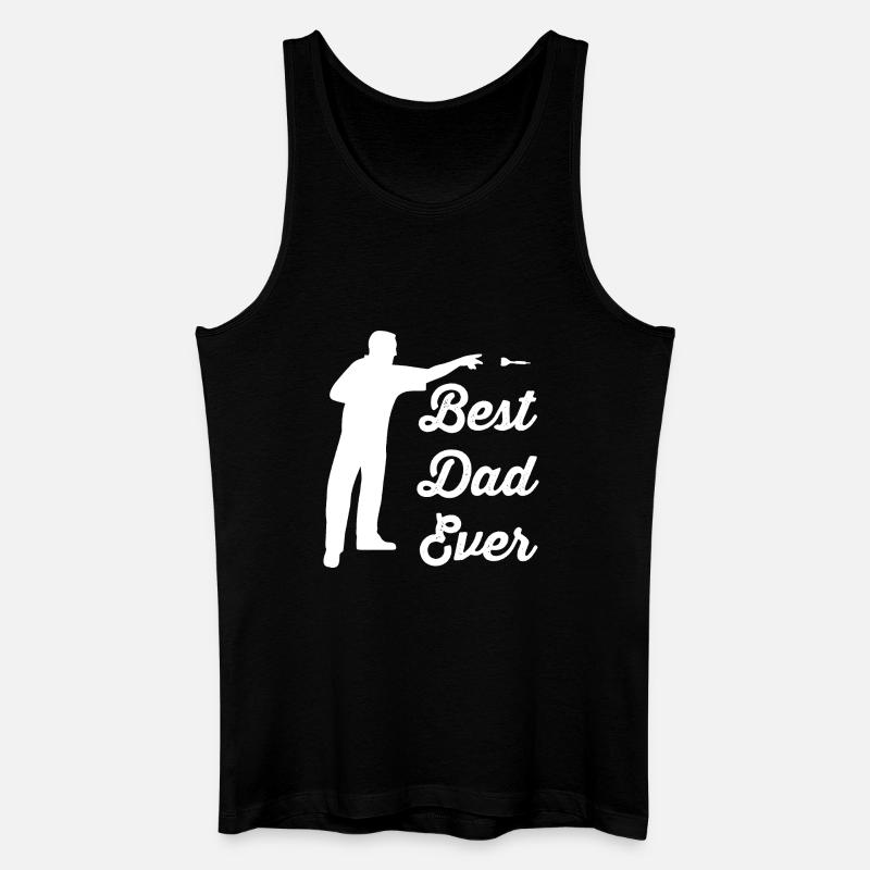Pfeil - Männer Bio Tank Top - Schwarz