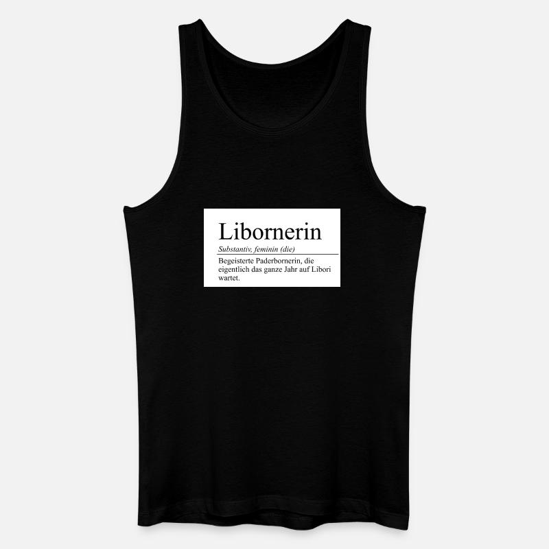libornerin - Männer Bio Tank Top - Schwarz