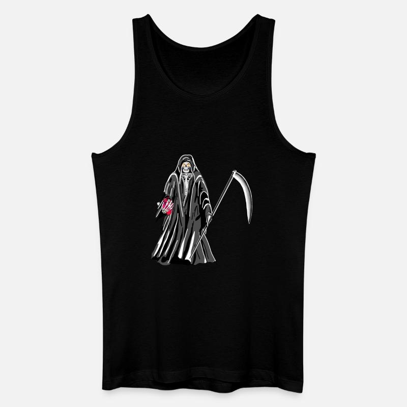 Sensenmann - Männer Bio Tank Top - Schwarz
