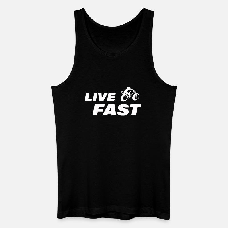 FAST - Männer Bio Tank Top - Schwarz