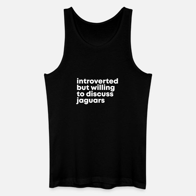 Jaguar - Männer Bio Tank Top - Schwarz