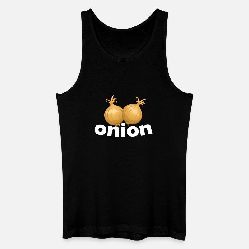 ONION - Männer Bio Tank Top - Schwarz