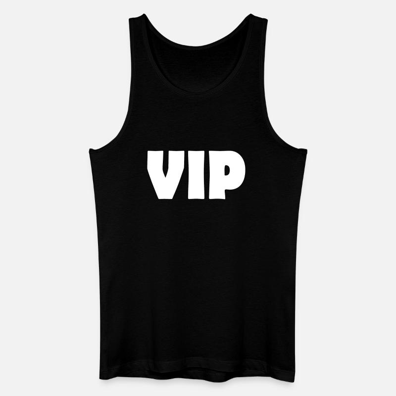VIP - Männer Bio Tank Top - Schwarz