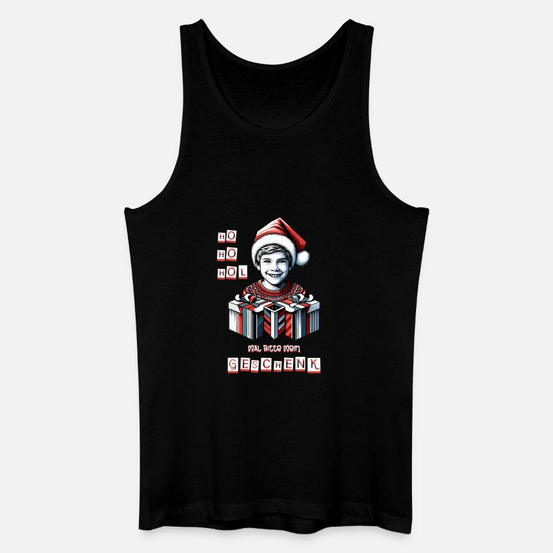 Kinder Beschenken - Männer Bio Tank Top - Schwarz