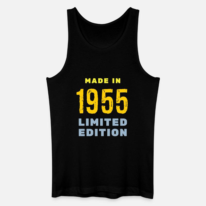 1955 - Männer Bio Tank Top - Schwarz