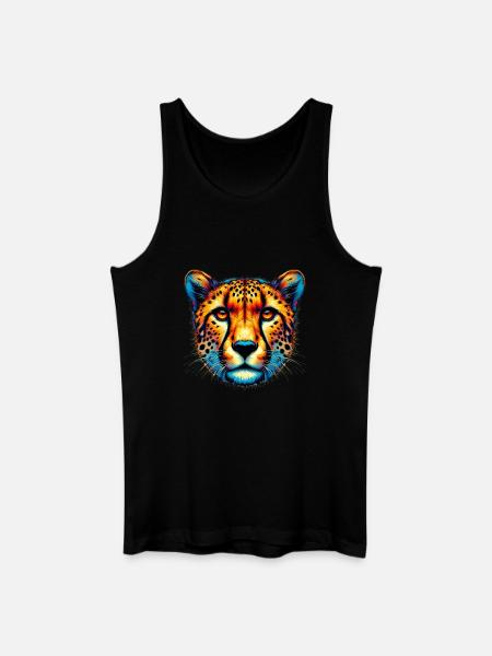 Guépard - Débardeur bio Homme - noir
