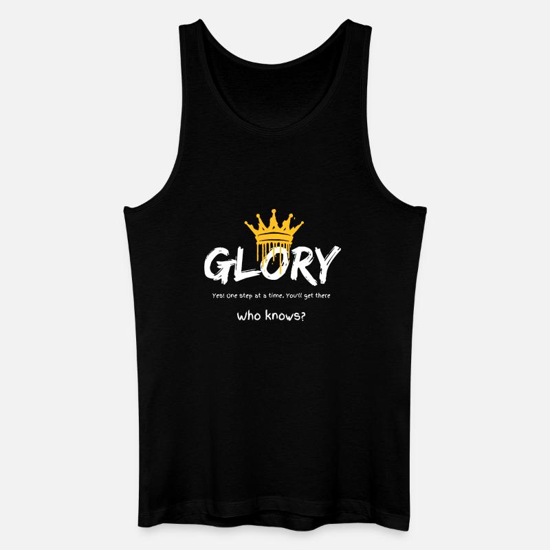 Glory Crown Graffiti - Débardeur bio Homme - noir
