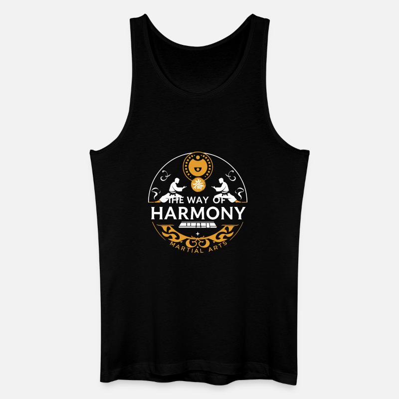 Kampfkunst - Männer Bio Tank Top - Schwarz