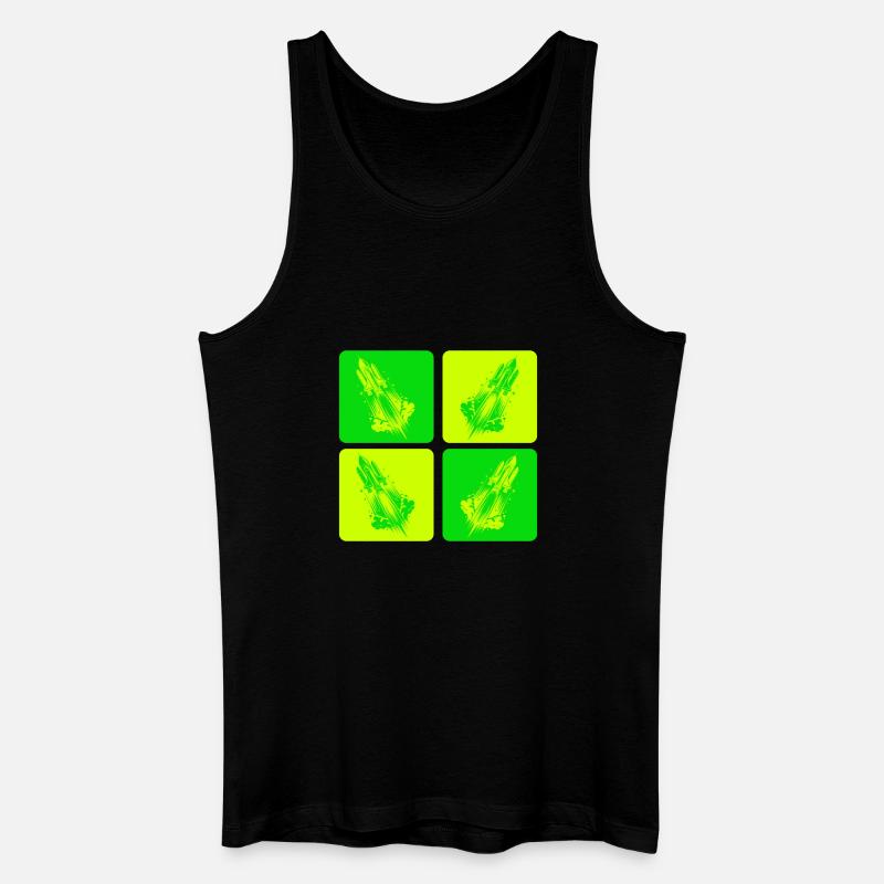 Raumfahrt Weltall Design - Männer Bio Tank Top - Schwarz
