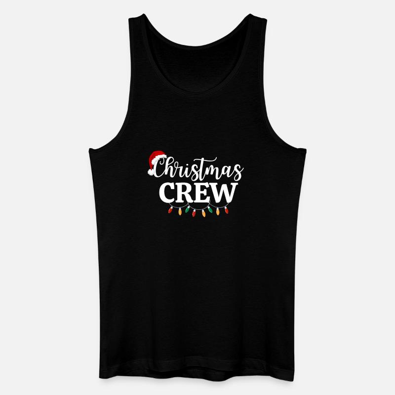 WEIHNACHTSCREW - Männer Bio Tank Top - Schwarz