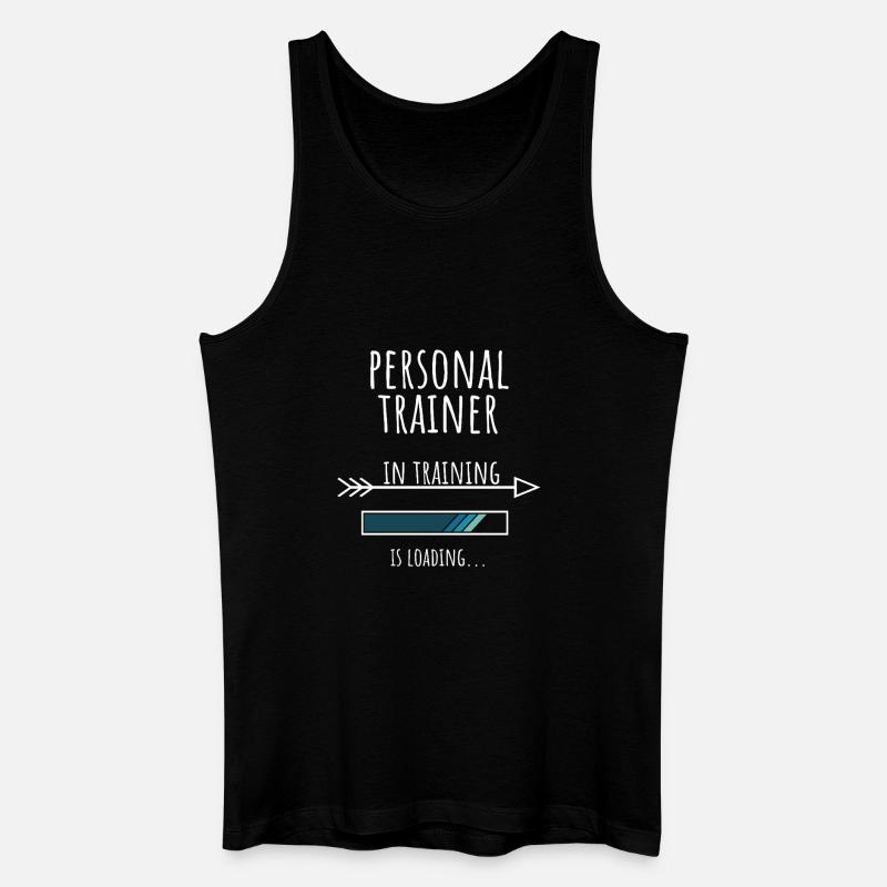 Personal Trainer Gift Profession Training - Men’s Organic Tank Top - black