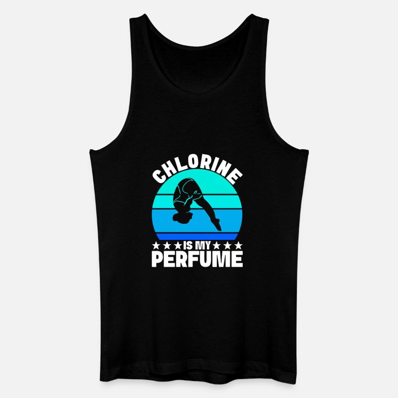 Kunstspringen Turmspringer Sprungbrett - Männer Bio Tank Top - Schwarz