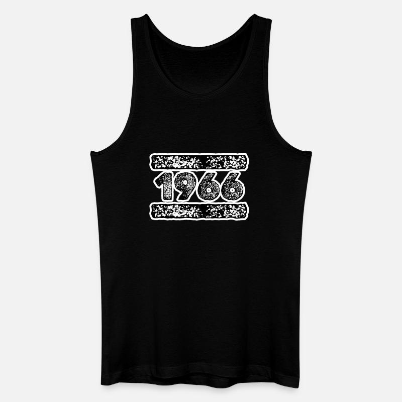 1976 Retro Celebration Design - Männer Bio Tank Top - Schwarz