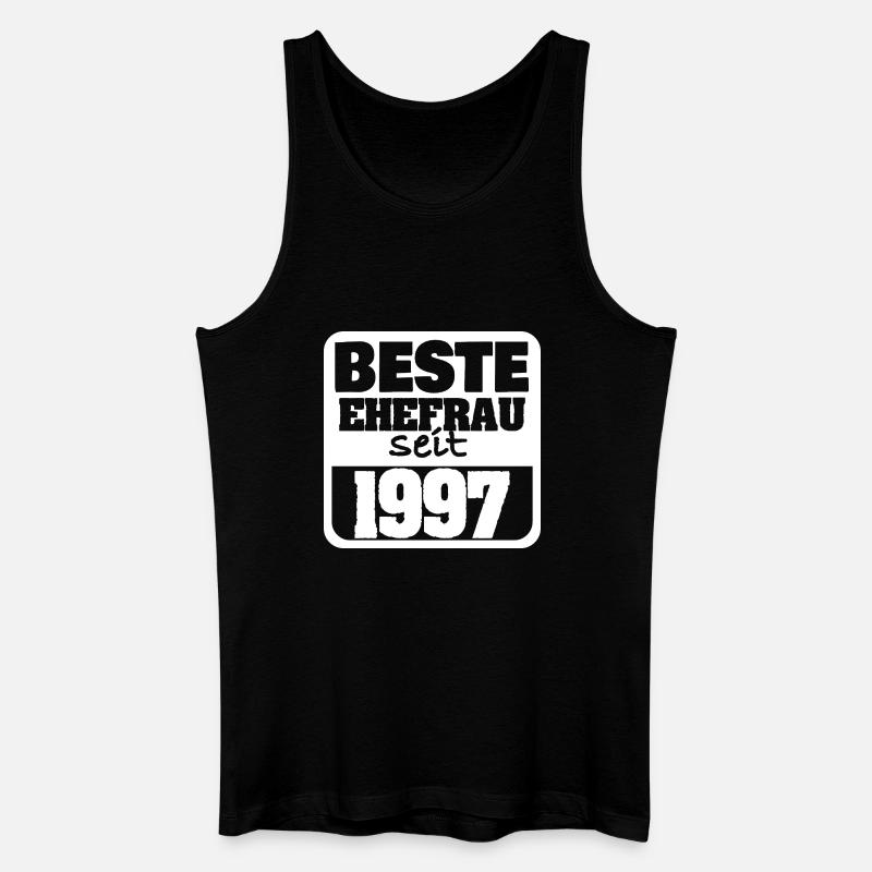 1997 - Männer Bio Tank Top - Schwarz