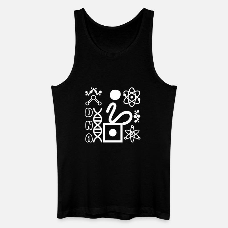 DNS - Männer Bio Tank Top - Schwarz