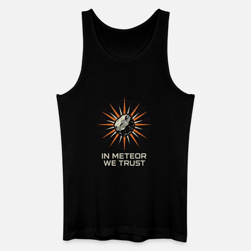 Meteoritskollektor Gefallen Stern Kosmisches - Männer Bio Tank Top - Schwarz
