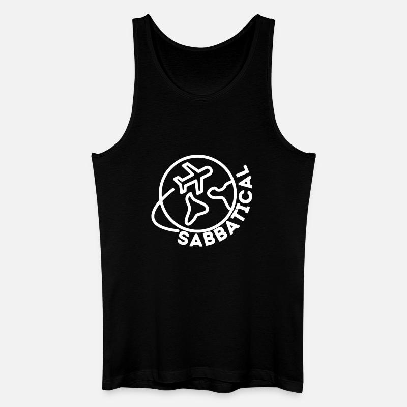 Sabbatical - Männer Bio Tank Top - Schwarz