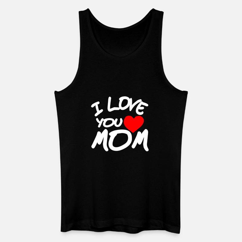 Mutter - Männer Bio Tank Top - Schwarz