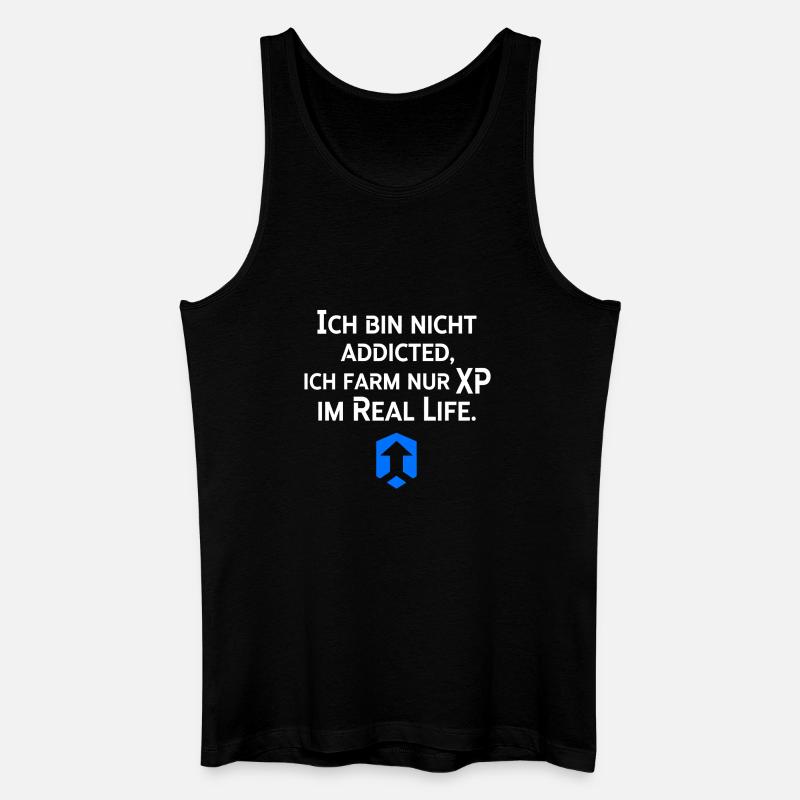 Farm XP Im Real Life - Männer Bio Tank Top - Schwarz