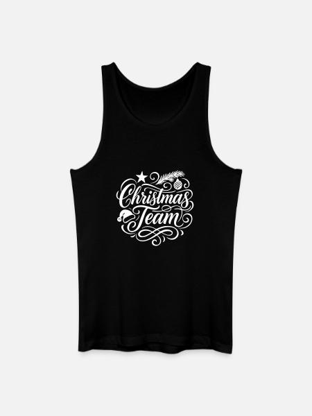 Weihnachts Team Christmas - Men’s Organic Tank Top - black