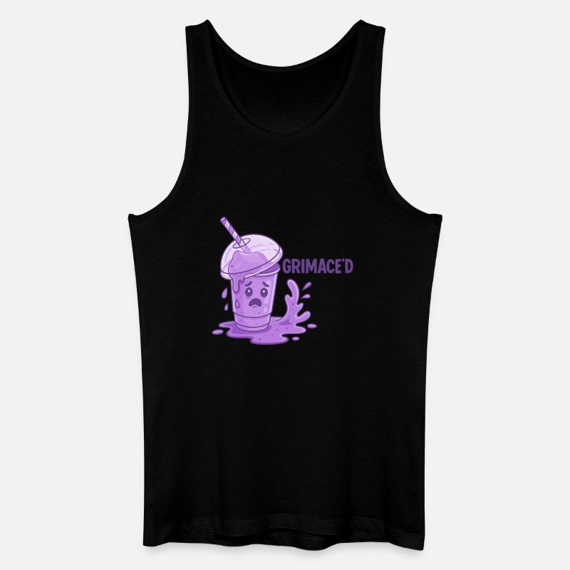 Grimace Shake Chaos - Männer Bio Tank Top - Schwarz