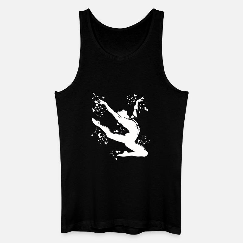 Turner Boden Kunstturnen - Männer Bio Tank Top - Schwarz