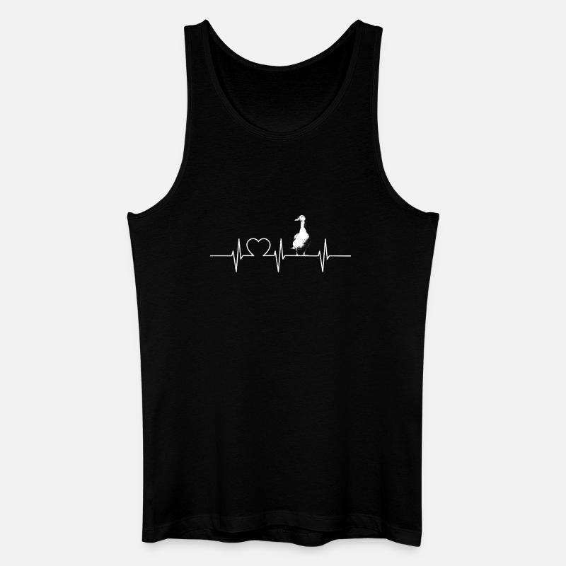 Canards Canard - Débardeur bio Homme - noir