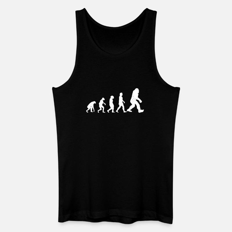 Bigfoot Sasquatch Cache-cache Dictons - Débardeur bio Homme - noir