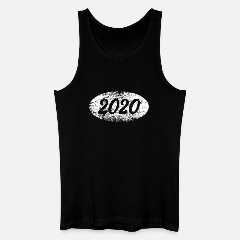 Freiheit 2020 - Männer Bio Tank Top - Schwarz