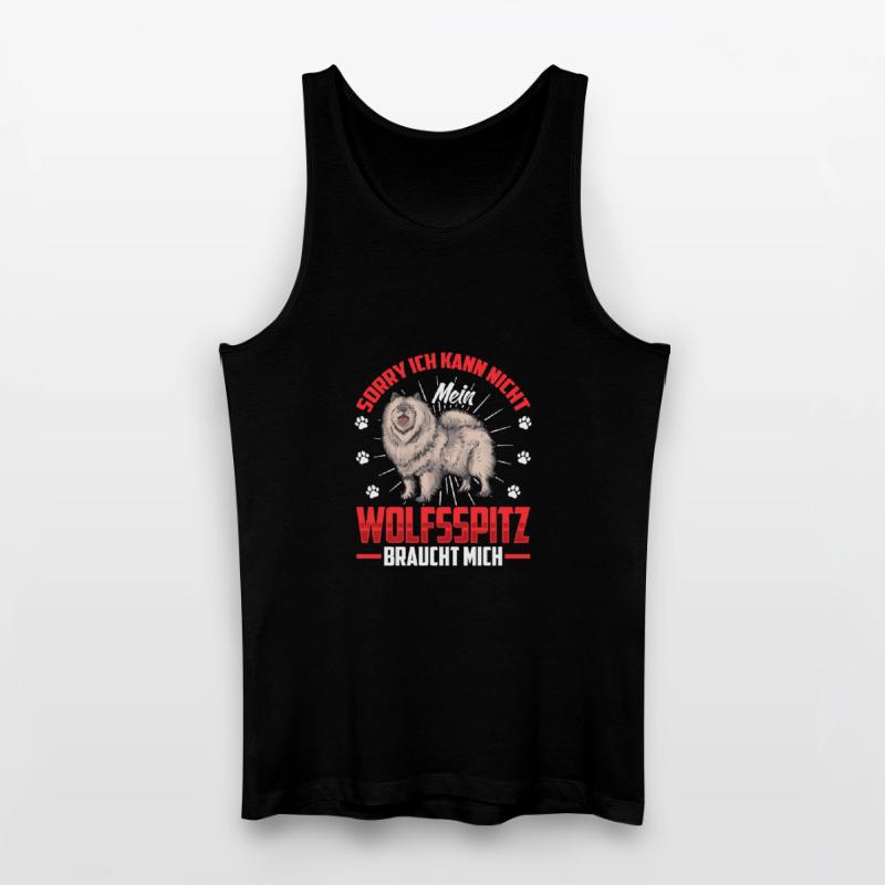 Wolfspitz needs me German Wolfspitz Men’s Organic Tank Top