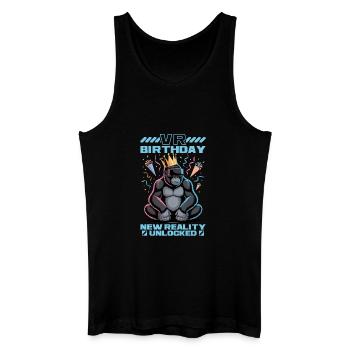 Birthday Gamer VR - Men’s Organic Tank Top - black - Front