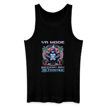 Birthday Gamer VR - Men’s Organic Tank Top - black - Front