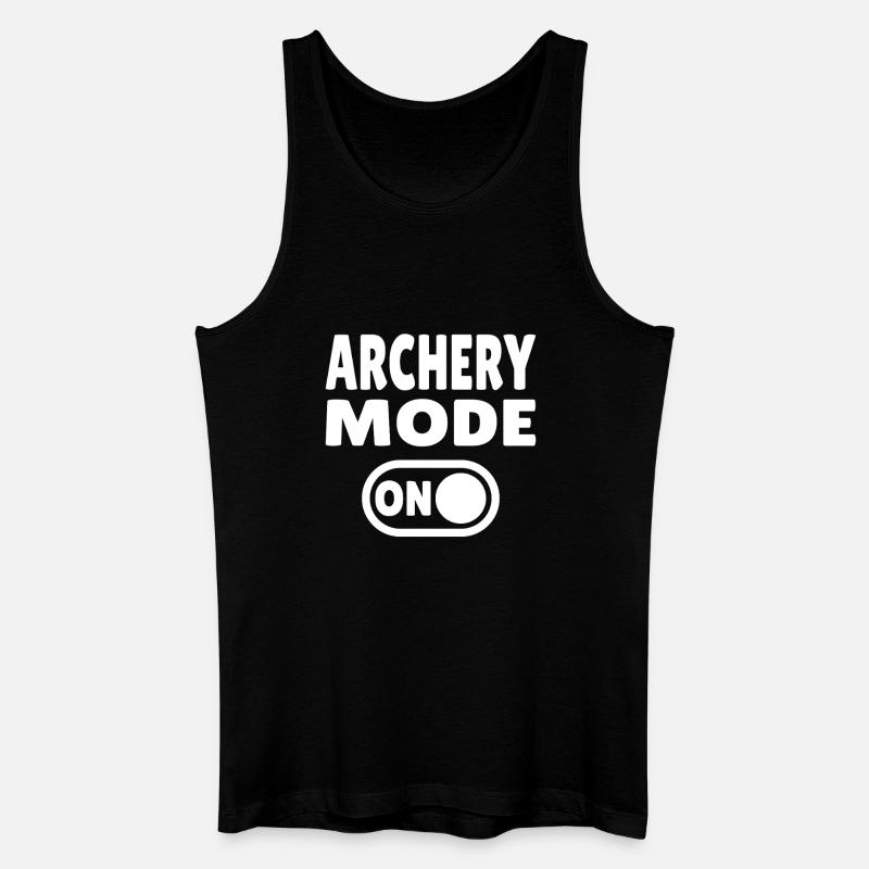 Archery Mode ON  - Männer Bio Tank Top - Schwarz