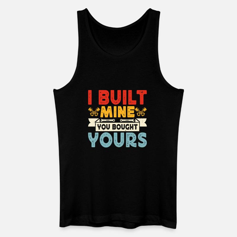 Mechanic Mechatronics Technician Screwdriver Gift - Men’s Organic Tank Top - black