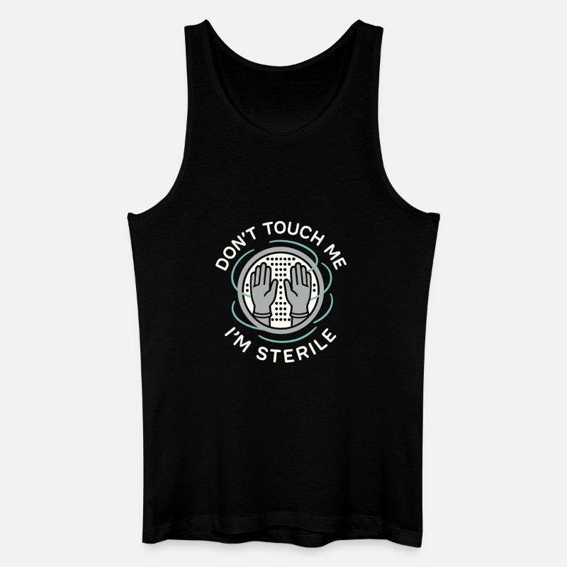 Reinraumtechniker Kontrollierte Umgebung - Männer Bio Tank Top - Schwarz