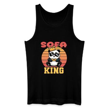 Gaming Sofa King - Men’s Organic Tank Top - black - Front