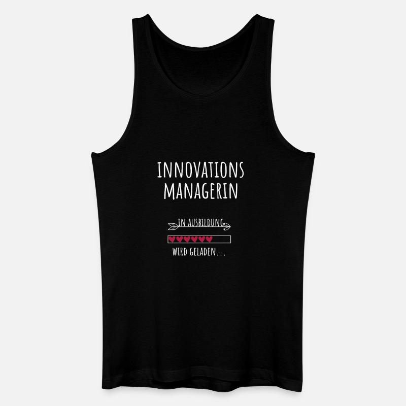 Innovationsmanagerin Student Beruf Ausbildung - Männer Bio Tank Top - Schwarz