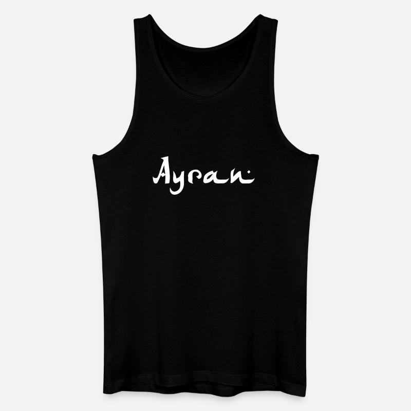 Ayran - Männer Bio Tank Top - Schwarz