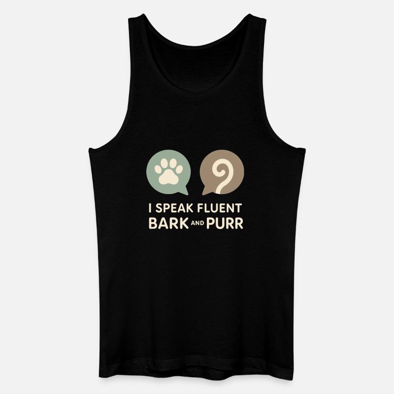 Tierheimmitarbeiter, Tierrettungs-freiwilliger - Männer Bio Tank Top - Schwarz