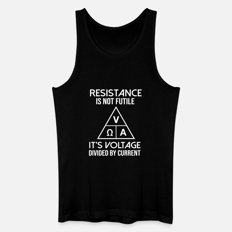 Physik Phyiker Physikstudent Physiklehrer - Männer Bio Tank Top - Schwarz